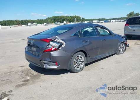2017 Honda Civic Lx z USA, uszkodzony, nr VIN 19XFC2F54HE053710